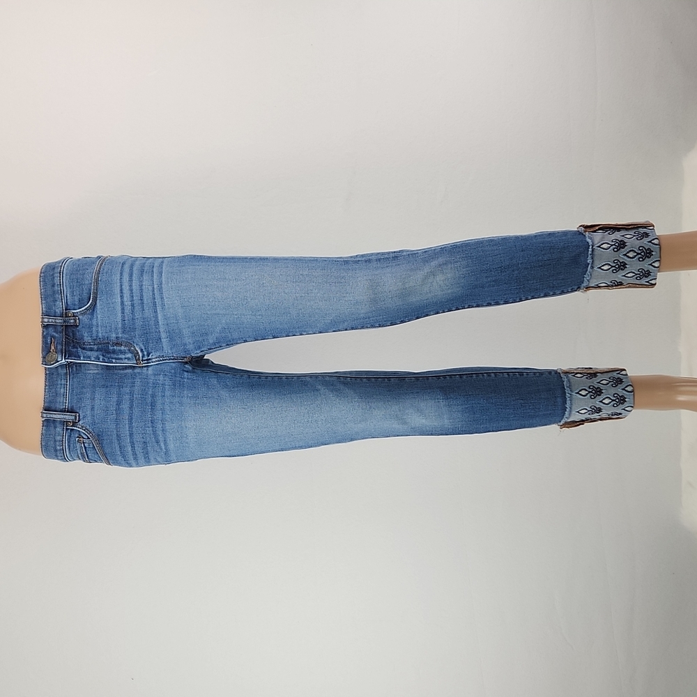 ANN Taylor LOFT Modern Skinny Ankle Crop Jeans Size 26/2 - Picture 1 of 16